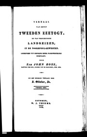 Cover of: Verhaal van eenen tweeden zeetogt en van verschiedene landreizen in de noordpool-gewesten by Sir John Ross