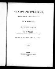 Cover of: Canada pittoresque by Nathaniel Parker Willis