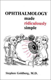 Cover of: Ophthalmology Made Ridiculously Simple (MedMaster Series)