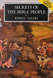 Cover of: Secrets of the Bible People by Kamal Salibi