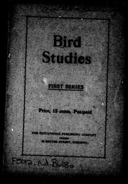 Cover of Bird studies by 