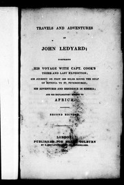 Cover of: Travels and adventures of John Ledyard by Jared Sparks