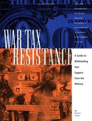Cover of: War tax resistance by Ed Hedemann