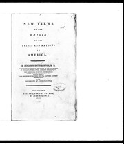 Cover of: New views of the origin of the tribes and nations of America