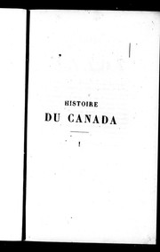 Histoire du Canada, de son église et de ses missions by Brasseur de Bourbourg