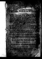 Cover of: French and Indian cruelty: exemplified in the life and various vicissitudes of fortune of Peter Williamson: containing a particular account of the manners, customs and dress of the savages; of their scalping, burning, and other barbarities ... together with a description of the most convenient roads for the British forces to invade Canada ...
