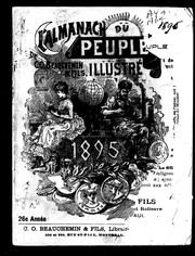 Cover of: L'Almanach du peuple illustré de C.O. Beauchemin & fils, 1897