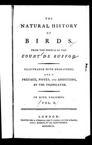 Cover of: The natural history of birds by Georges-Louis Leclerc, comte de Buffon