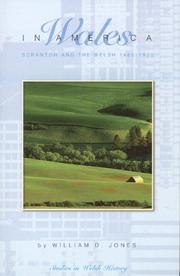 Cover of: Wales in America by William Jones, William D. Jones