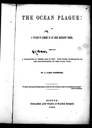 The ocean plague, or, A voyage to Quebec in an Irish emigrant vessel by Robert Whyte