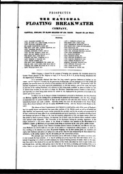 Prospectus of the National Floating Breakwater Company by National Floating Breakwater Company