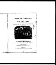 Cover of: The Book of commerce by sea and land by 