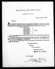 Cover of: Lettre circulaire à MM. les curés et vicaires by Église catholique. Diocèse de Québec. Evêque (1833-1844: Signay)