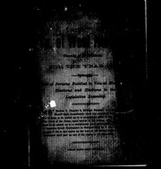 Cover of: List of voters for the tp. of West Nissouri, county of Middlesex for the year 1894: list of persons entitled to vote at municipal elections and elections to the Legislative Assembly