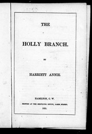 Cover of: The holly branch