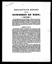 Cover of: Descriptive report upon the township of Tiny