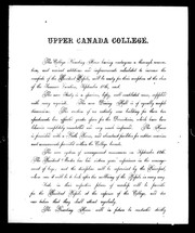 Upper Canada College by Upper Canada College