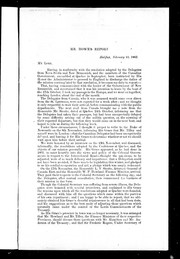 Cover of: Mr. Howe's report