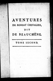 Cover of: Aventures de Robert Chevalier, dit De Beauchene: capitaine de flibustiers dans la Nouvelle-France