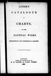Laurie's catalogue of charts and other nautical works