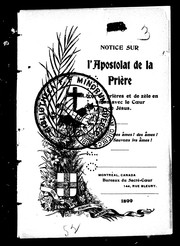 Notice sur l'Apostolat de la prière by Apostolat de la prière, Apostleship of Prayer (Organization)