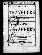 Cover of: Guide for travelers