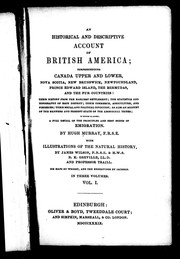 Cover of: An historical and descriptive account of British America | Murray, Hugh