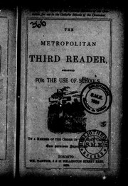 Cover of: The metropolitan third reader by Gillespie, Angela Mother