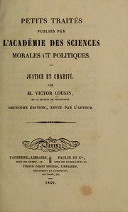 Cover of: Justice et charité
