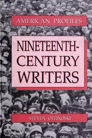 Cover of: Nineteenth-century writers