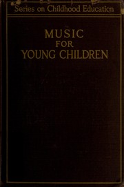 Cover of: Music for young children by Alice G. Thorn