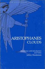 Cover of: Clouds by Aristophanes