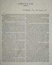 Cover of: Circular: Sir ... each county and parish should form a voluntary Confederate Association, to co©œperate with the Trans-Mississippi Committee of Public Safety ...