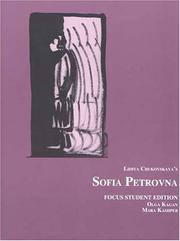 Cover of: Chukhovskaya's Sofia Petrovna by Mara Kashper, Olga Kagan