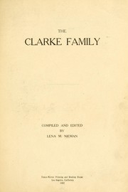 Cover of: The Clarke family