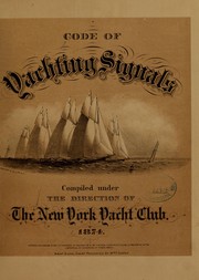 Cover of: Code of yachting signals