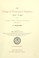 Cover of: The College of Physicians and Surgeons, New York, and its founders, officers, instructors, benifactors and alumni