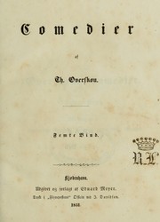 Cover of: Comedier