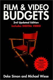 Film & video budgets by Deke Simon