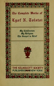 Cover of: Complete works of Lyof N. Tolstoï