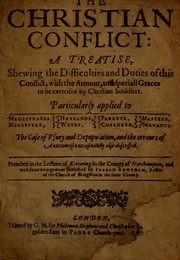 Cover of: The Christian conflict by Joseph Bentham