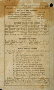 Cover of: The Confederate States almanac for the year of Our Lord 1865: being the first after bissextile or leap year, and the fifth of the independence of the Confederate States : calculated for the latitude and meridian of Macon, Ga