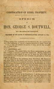 Cover of: Confiscation of rebel property