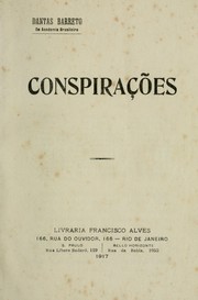 Cover of: Conspiraćões by Emygdio Dantas Barreto