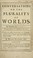 Cover of: Conversations on the plurality of worlds.