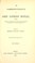 Cover of: The correspondence of John Lothrop Motley