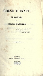 Cover of: Corso Donati: tragedia