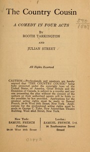 Cover of: The country cousin by Booth Tarkington