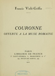Cover of: Couronne offerte à la muse romaine