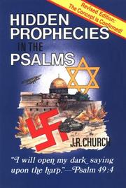 Cover of: Hidden prophecies in the psalms